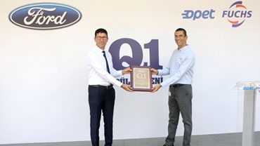 “Ford Q1 Quality Certificate” for Opet Fuchs Lubricant Plant in Aliağa